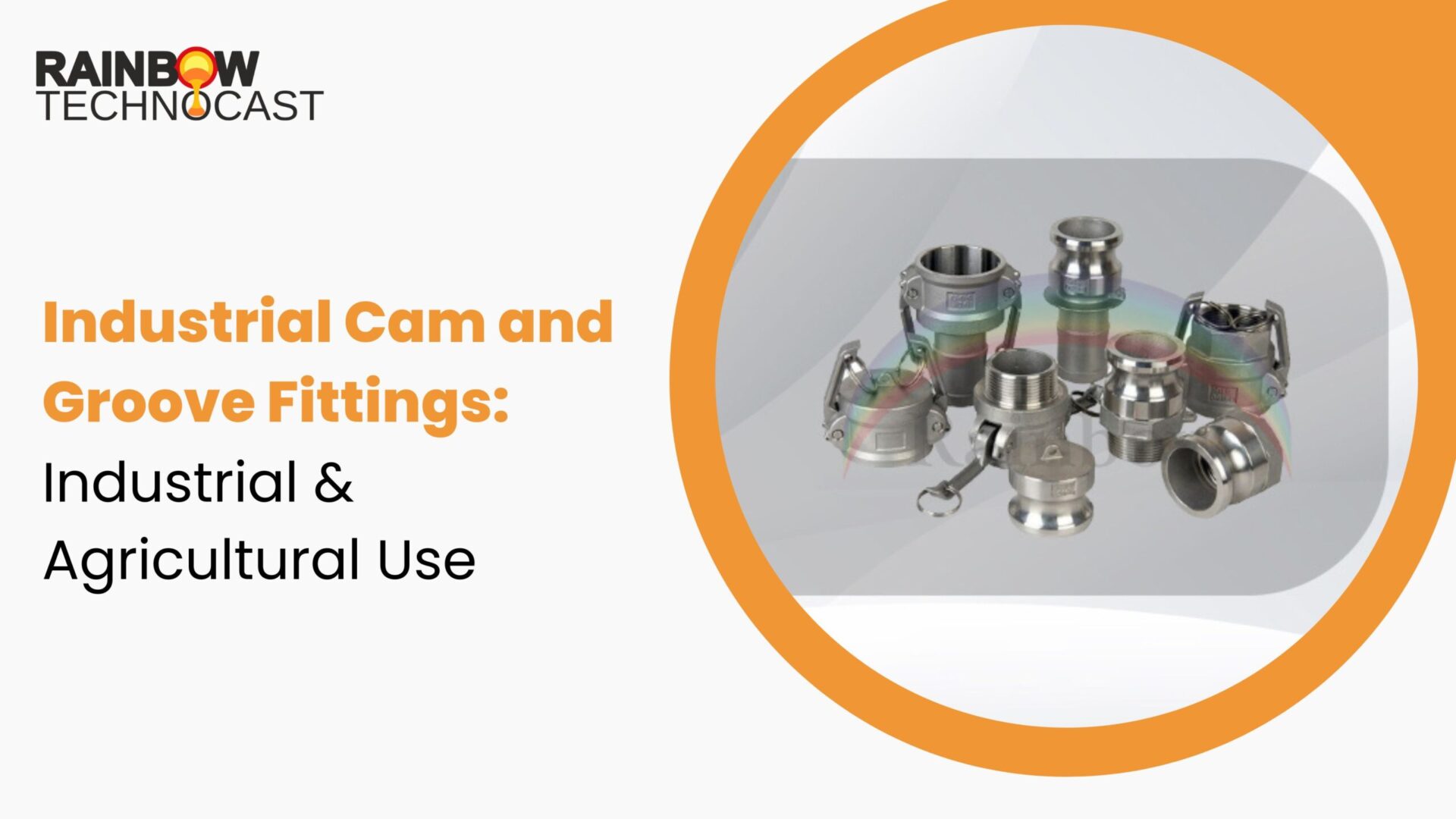 Industrial Cam and Groove Fittings: Industrial & Agricultural Use