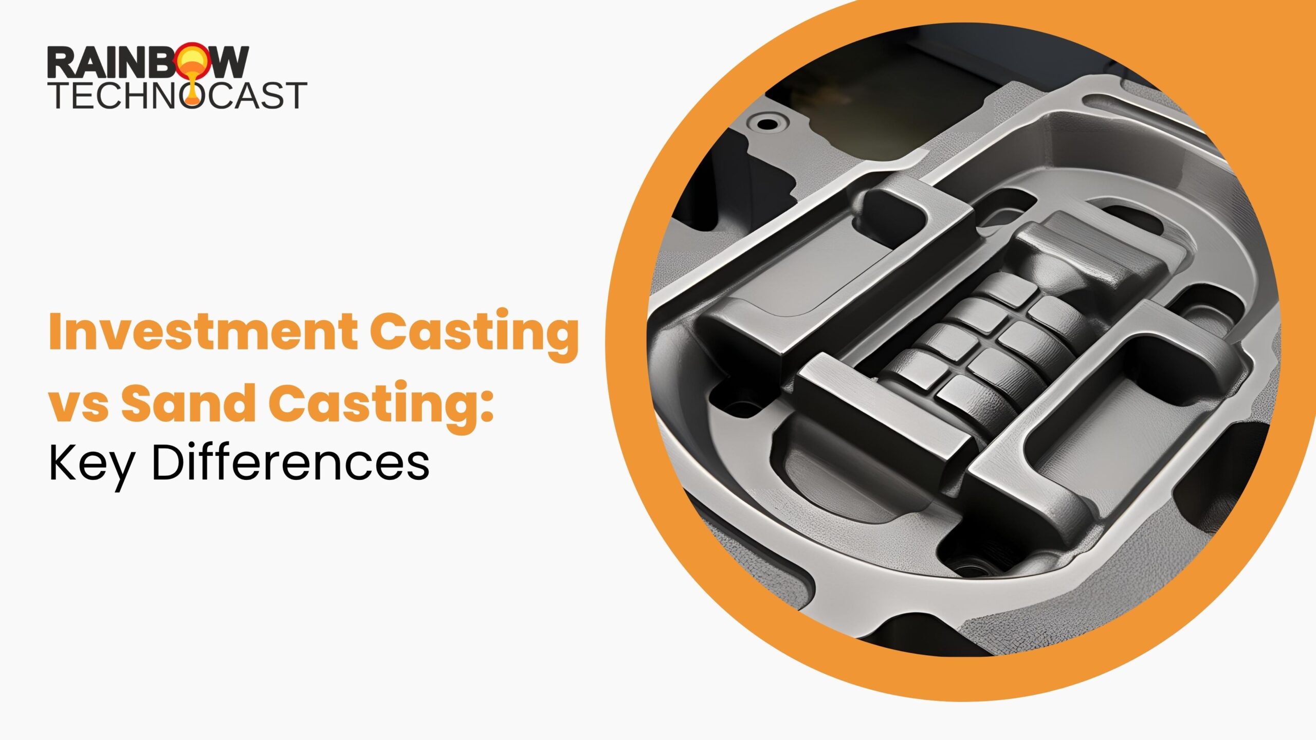 Investment Casting vs Sand Casting: Key Differences